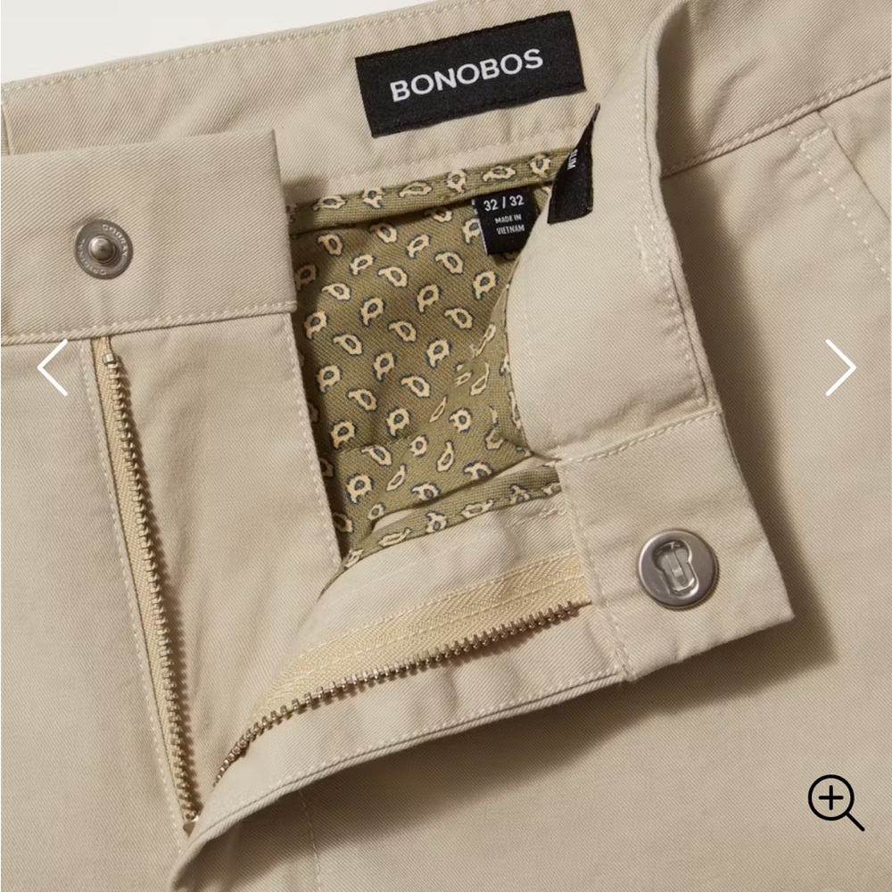 Bonobos The Original Chino Slim in Millstone - 31 x 30 - Picture 3 of 8